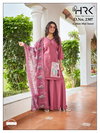 HRK 2307 Roman Silk Kurti With Bottom Dupatta Suppliers In India
